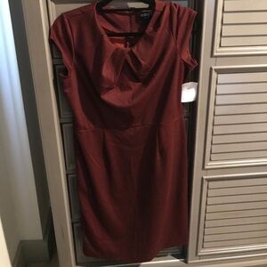 NWT Emploi size large burgundy dress